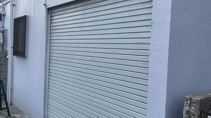 電動シャッターの動きがおかしい…モーター交換で対応した工事事例